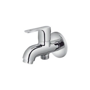 Alixir - SILVER Series - 2 Way Bib Cock with Wall Flange