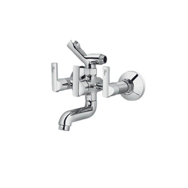 Alixir - SILVER Series - Wall Mixer with Crutch for Telephonic Shower