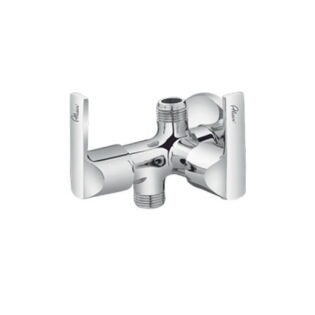 Alixir - SILVER Series - 2 Way Angular Stop Cock with Wall Flange