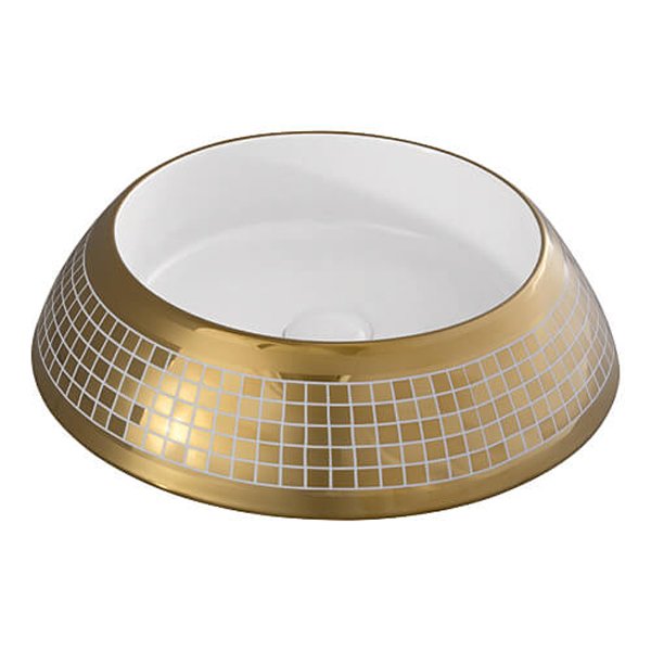 BELL - Decorated Art Basin - 605