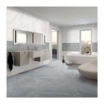 NARMADA - Vitrified Tiles - Glossy - Armani Grey - 600 x 600 mm - Image 2