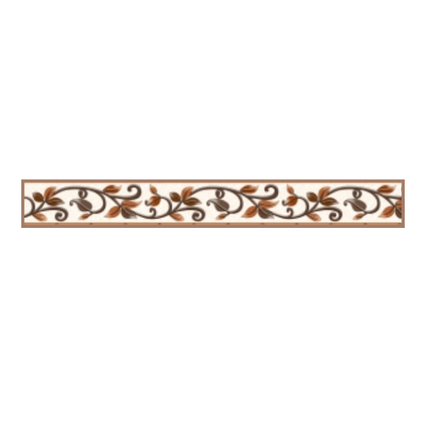 Drashti Ceramic - Digital Border Tiles - 600 x 75 mm - 719