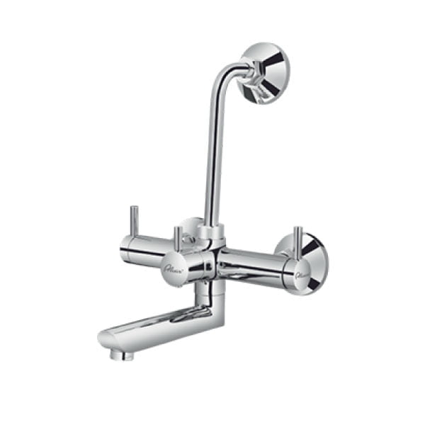 Alixir - VERTU Series - Wall Mixer with Bend for Overhead Shower