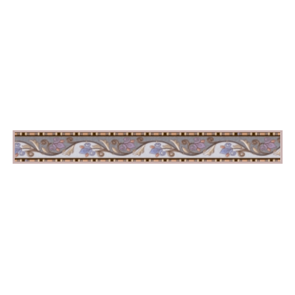 Drashti Ceramic - Digital Border Tiles - 600 x 75 mm - 724