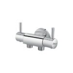 Alixir - VERTU Series - 2 Way Angular Stop Cock with Wall Flange