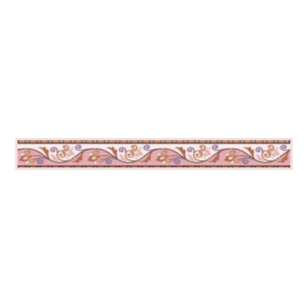 Drashti Ceramic - Digital Border Tiles - 600 x 75 mm - 727