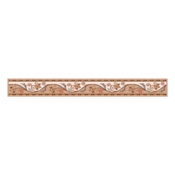 Drashti Ceramic - Digital Border Tiles - 600 x 75 mm - 729