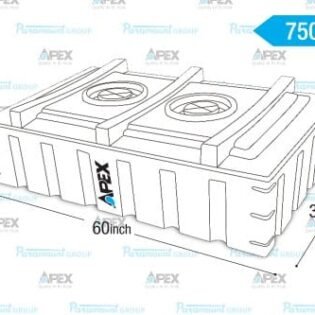 750 Litre - Apex - Loft Water Tank