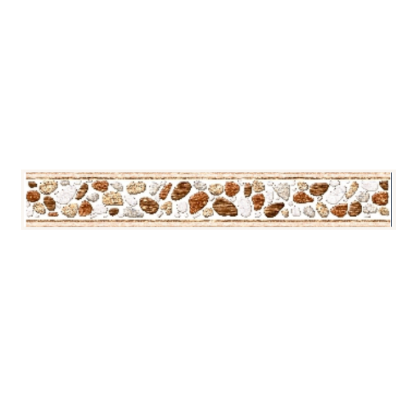 Drashti Ceramic - Digital Border Tiles - 600 x 100 mm - 807