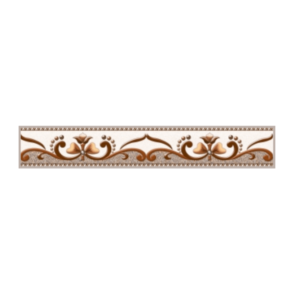 Drashti Ceramic - Digital Border Tiles - 600 x 100 mm - 810