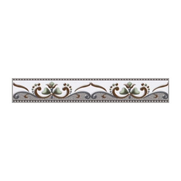 Drashti Ceramic - Digital Border Tiles - 600 x 100 mm - 811