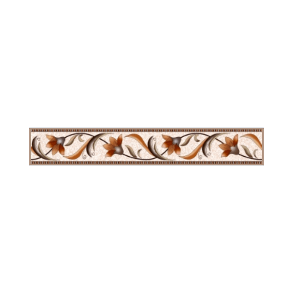 Drashti Ceramic - Digital Border Tiles - 600 x 100 mm - 819