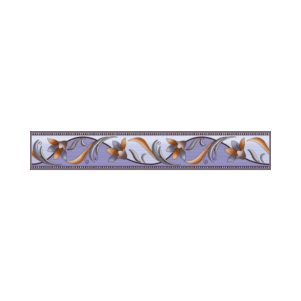 Drashti Ceramic - Digital Border Tiles - 600 x 100 mm - 824