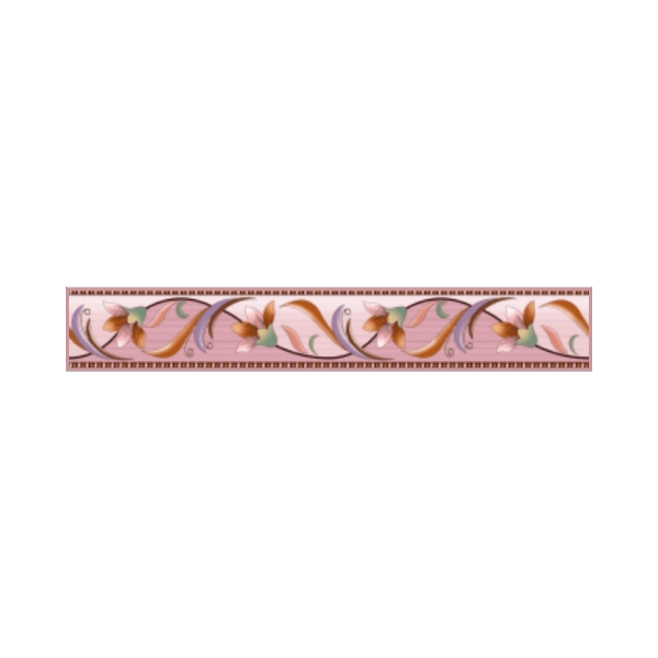 Drashti Ceramic - Digital Border Tiles - 600 x 100 mm - 828