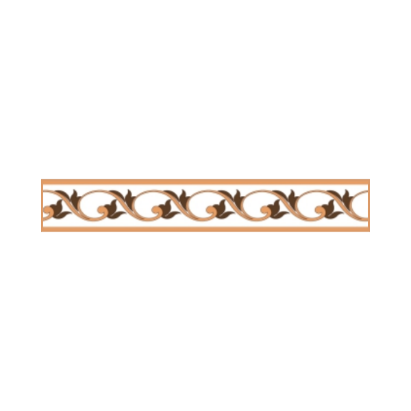 Drashti Ceramic - Ordinary Border Tiles - 600 x 100 mm - 829
