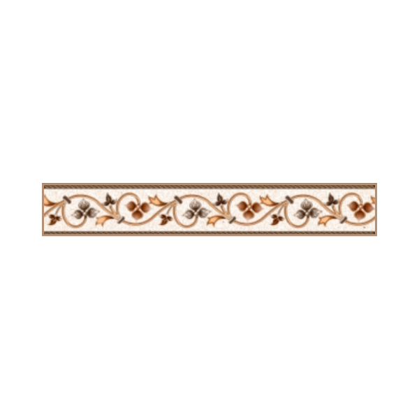 Drashti Ceramic - Digital Border Tiles - 600 x 100 mm - 834