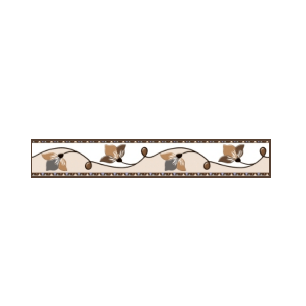 Drashti Ceramic - Digital Border Tiles - 600 x 100 mm - 838
