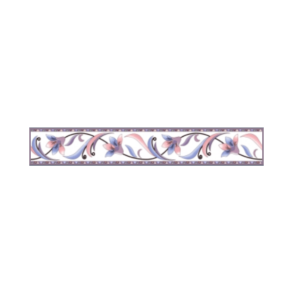 Drashti Ceramic - Digital Border Tiles - 600 x 100 mm - 845