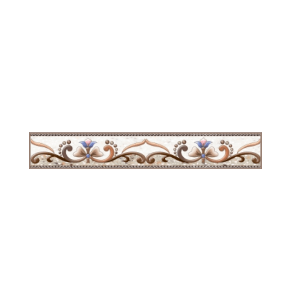 Drashti Ceramic - Digital Border Tiles - 600 x 100 mm - 849