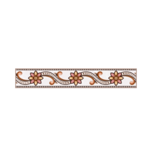 Drashti Ceramic - Digital Border Tiles - 600 x 100 mm - 856