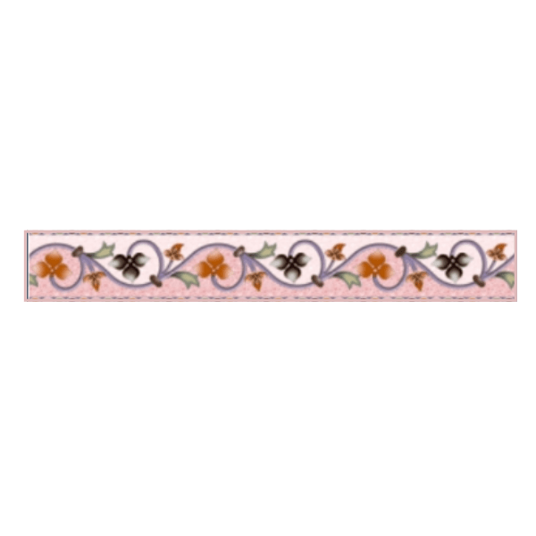 Drashti Ceramic - Digital Border Tiles - 600 x 100 mm - 864