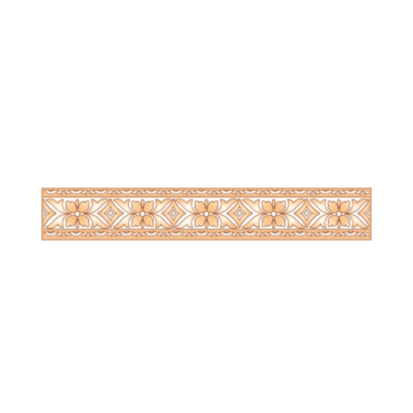 Drashti Ceramic - Ordinary Border Tiles - 600 x 100 mm - 867