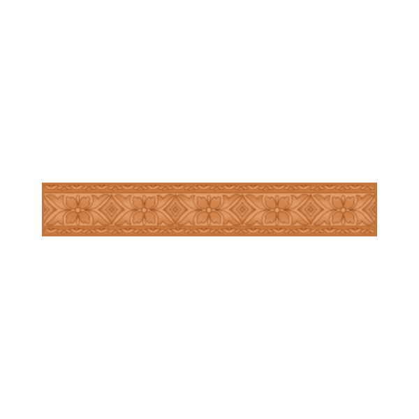 Drashti Ceramic - Ordinary Border Tiles - 600 x 100 mm - 868