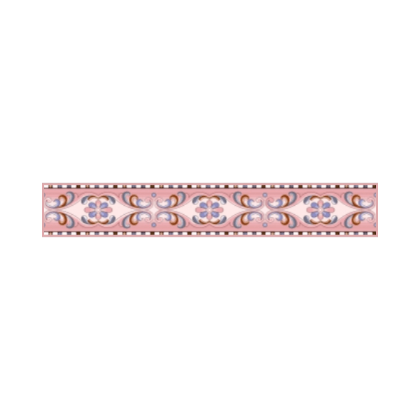 Drashti Ceramic - Digital Border Tiles - 600 x 100 mm - 880