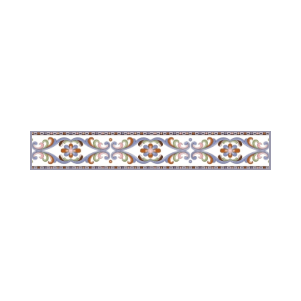 Drashti Ceramic - Digital Border Tiles - 600 x 100 mm - 881