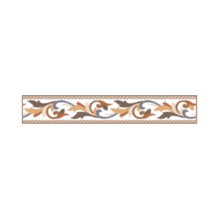 Drashti Ceramic - Digital Border Tiles - 600 x 100 mm - 886