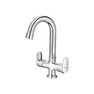 Alixir - JEWEL Series - Central Hole Basin Mixer with Reg. Swinging Spout