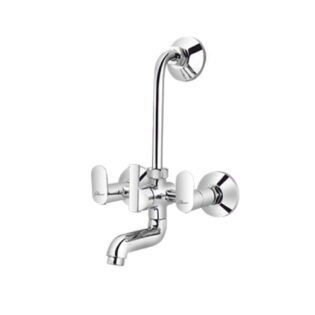 Alixir - JEWEL Series - Wall Mixer with Bend for Overhead Shower