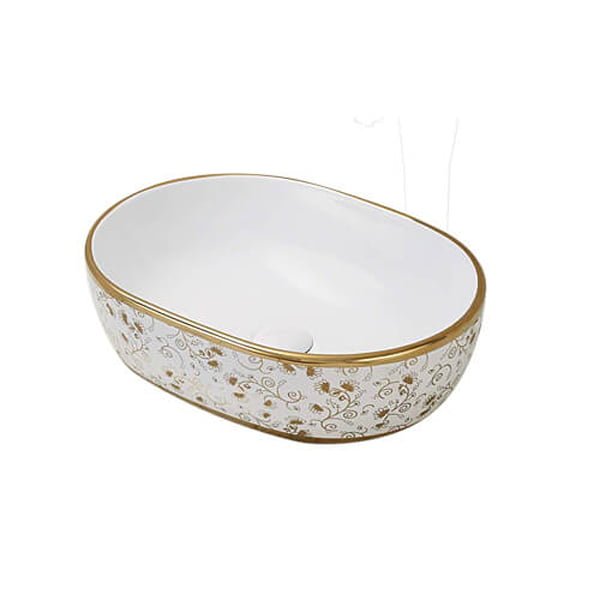 BELL - Decorated Art Basin - A257B - K15