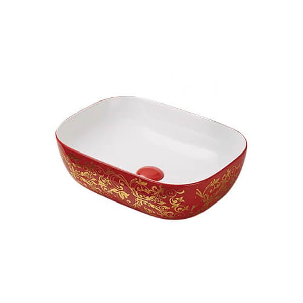 BELL - Decorated Art Basin - A426 - CER05