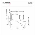 Plumber - Auto Closing Cock - Bib Cock - AC 8102 - Image 2