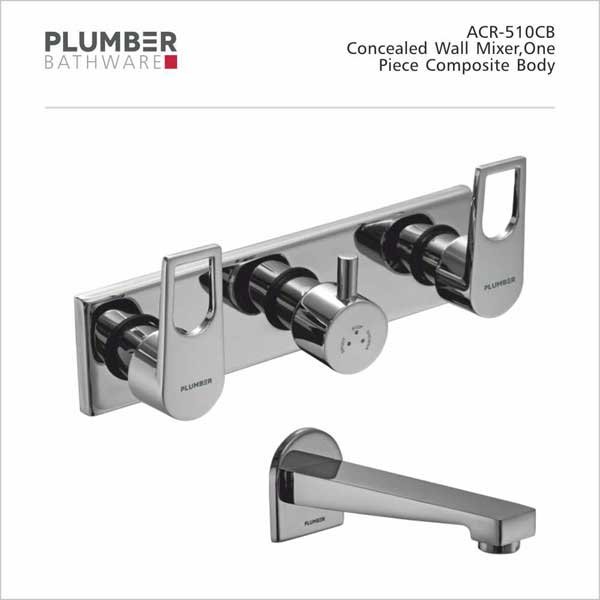 Plumber - Archer Series - Concealed Wall Mixer - ACR-510CB