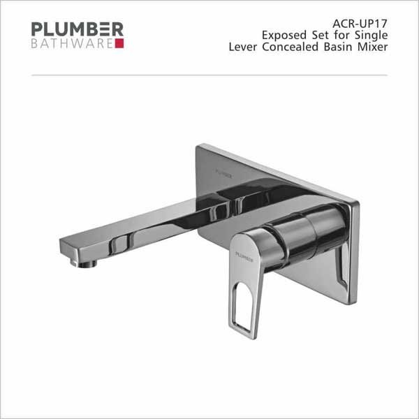 Plumber - Archer Series - Exposed Set for Single Lever Basin Mixer - ACR-UP17