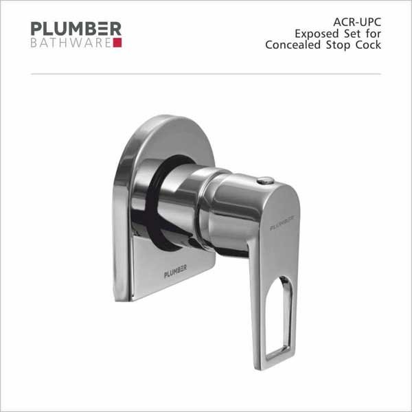 Plumber - Archer Series - Exposed set for Concealed Stop Cock - ACR-UPC