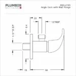 Plumber - Angel Series - Angle Cock - ANG 2105 - Image 2