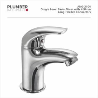 Plumber - Angle Series - Single Lever Basin Mixer - ANG-3104
