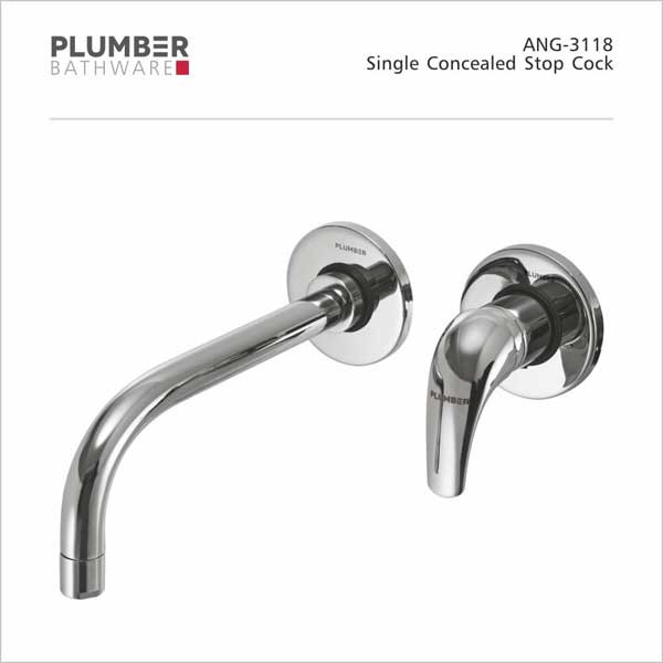 Plumber - Angle Series - Single Concealed Stop Cock - ANG-3118