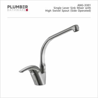 Plumber - Angle Series - Single Lever Sink Mixer Side Operated - ANG-3301