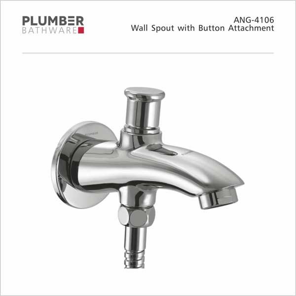 Plumber - Angle Series - Wall Spout Button - ANG-4106