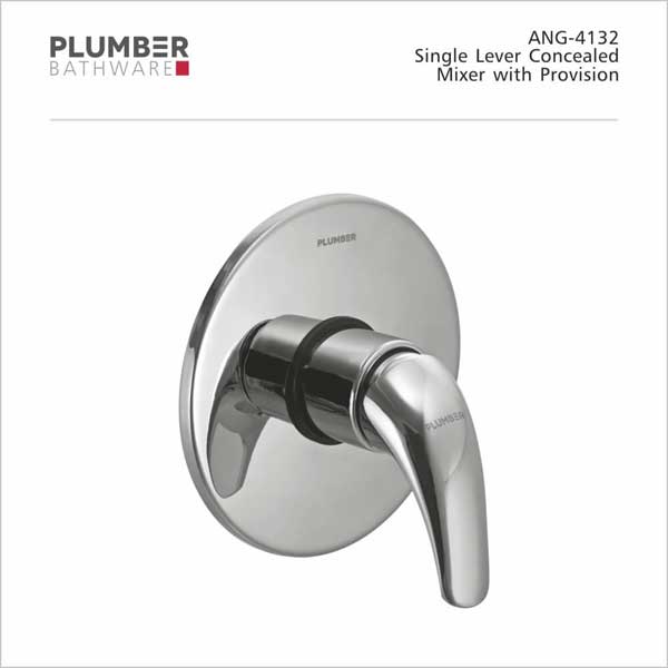 Plumber - Angle Series - Single Lever Concealed Mixer - ANG-4132