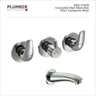 Plumber - Angle Series - Concealed Wall Mixer - ANG-510-CB