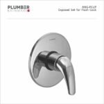 Plumber - Angle Series - Exposed set Flush Cock - ANG-FCUP