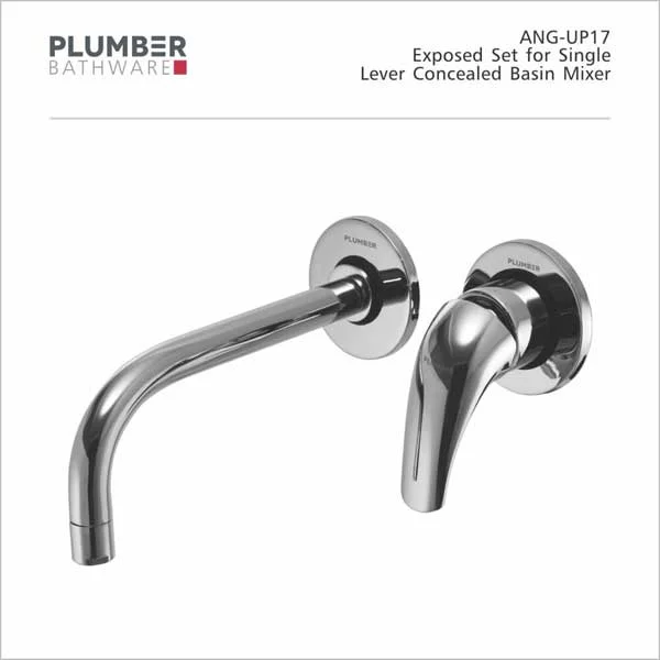 Plumber - Angle Series - Exposed Set for Single Lever Mixer - ANG-UP17
