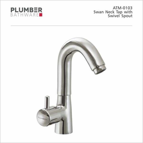 Plumber - Atom Series - Swan Neck Tap - ATM-0103