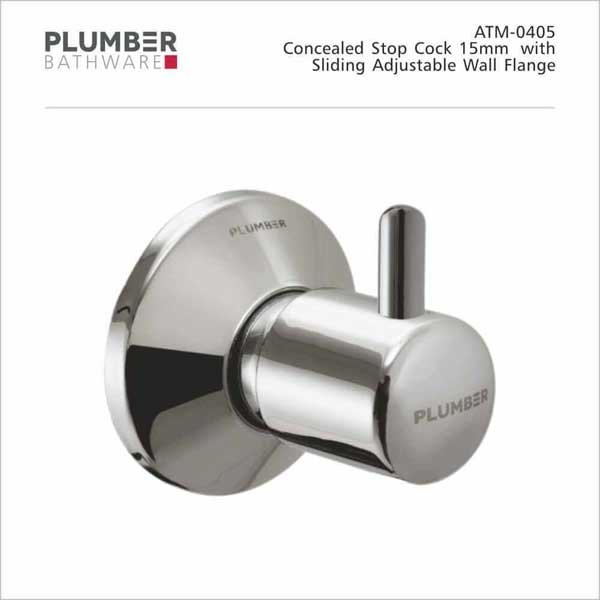 Plumber - Atom Series - Concealed Stop Cock - ATM-0405