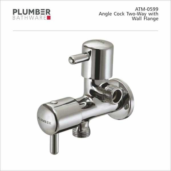 Plumber - Atom Series - Angle Cock 2-Way - ATM-0599